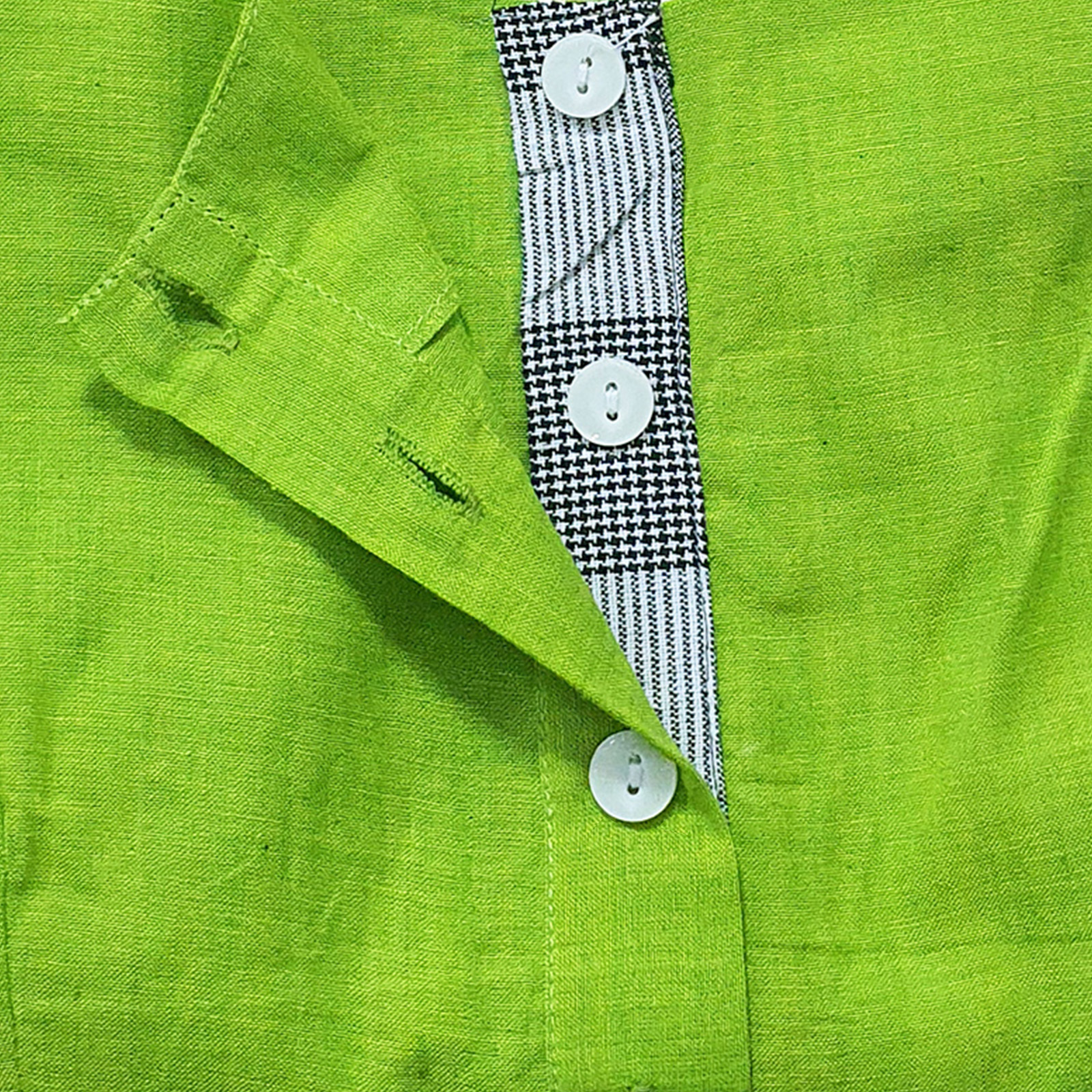 Lemon Green South Maternity Dress - Green - Image 5