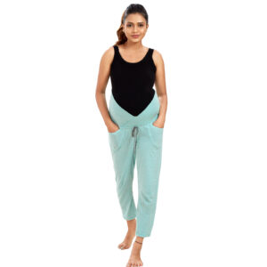 Blue Cotton Comfortable Maternity Wear - Blue