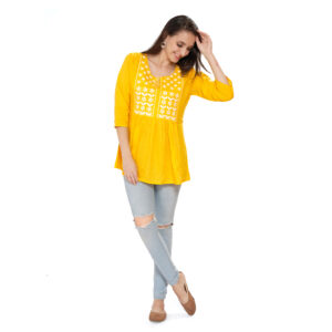 Mom For Sure Maternity Kurti - Red