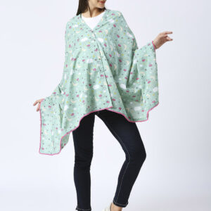 Multipurpose Nursing Cover Maternity Wear - Green