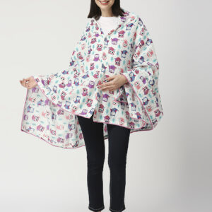 Multipurpose Nursing Cover Maternity Wear - White