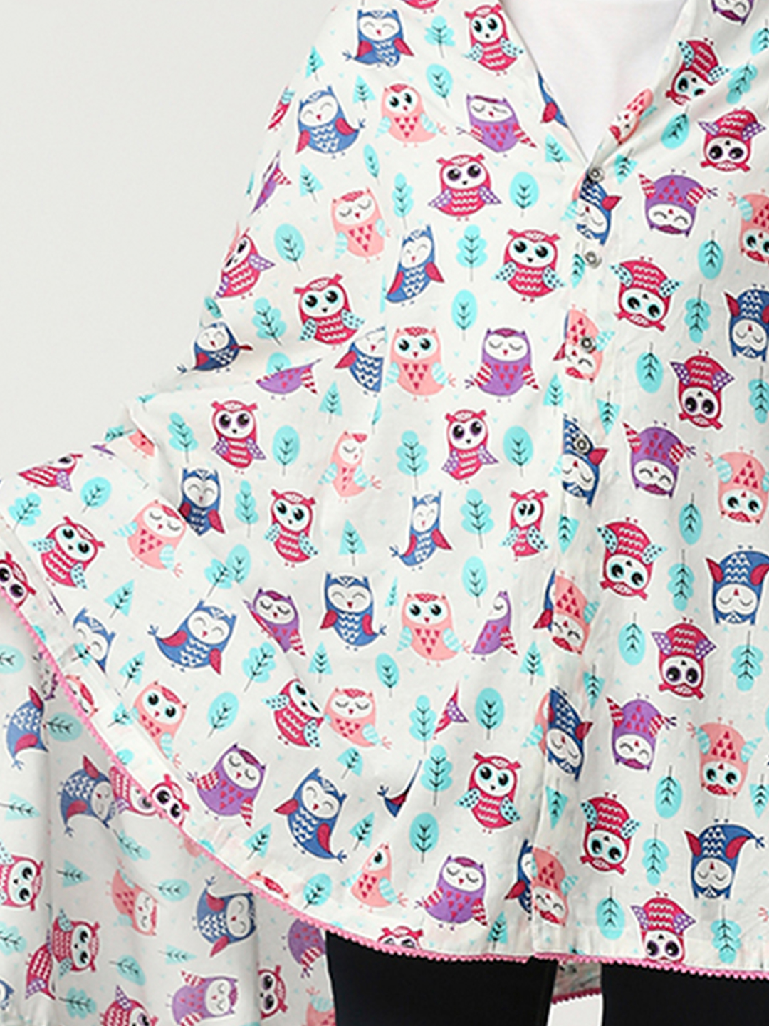 Multipurpose Nursing Cover Maternity Wear - White - Image 4